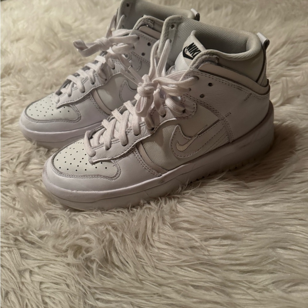 Nike Dunk High Up Summit White Sail Women’s 6.5 - Picture 4 of 9